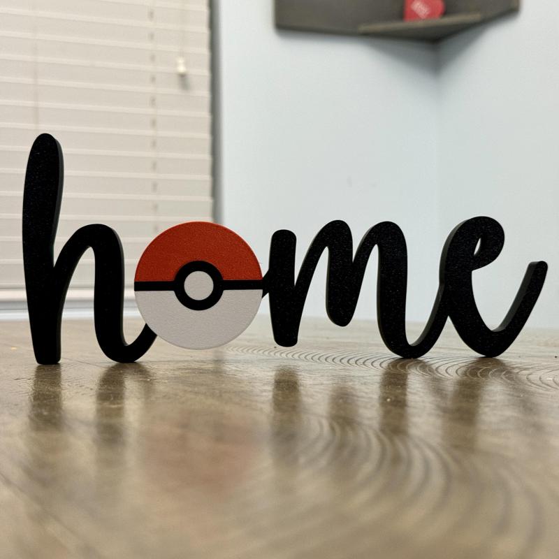 FREE Poke Home Sign