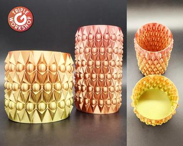Alien Probe Spiral Vases