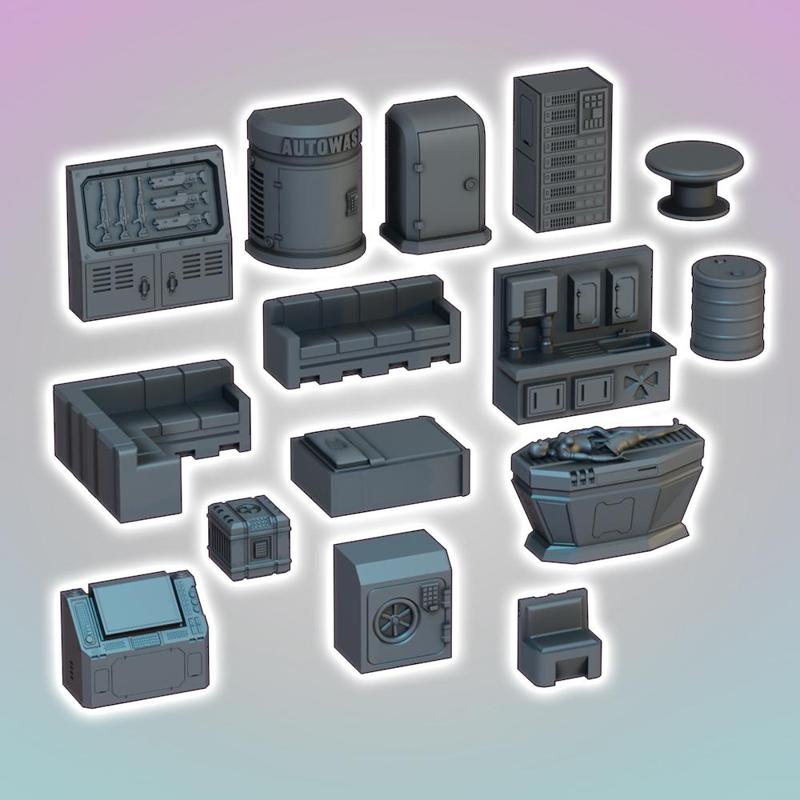 City Scatter Pack Three (Indoor)