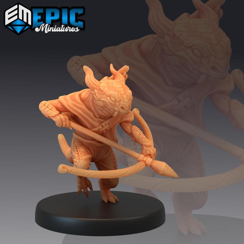 Lizardfolk Archer / Kobold Minion / Reptile Folk Soldier / Draconic Lizard