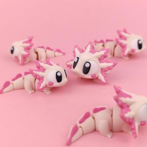 Flexi Axolotl Print-in-place