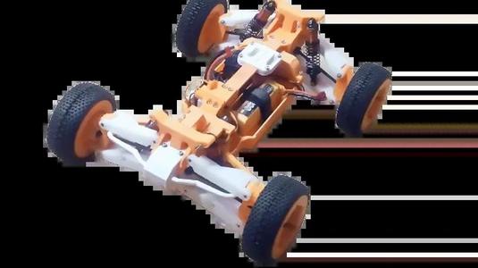 V3.5  RC CAR 1:8 JLB CHEETAH WITH DIRECT DRIVE STEERING PREMIUM