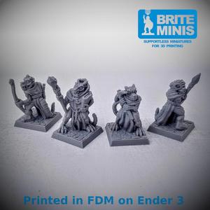 Kobolds! Supportless & Easy to print – for FDM and resin