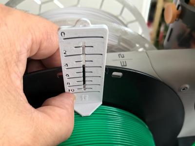 Remaining filament estimator