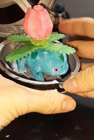 Pokemon Ivysaur Lowpoly