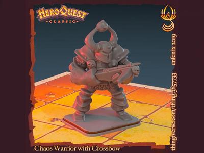 HeroQuest – Chaos Warrior with Crossbow
