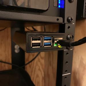 Rackmount Raspberry Pi 3/4 Case