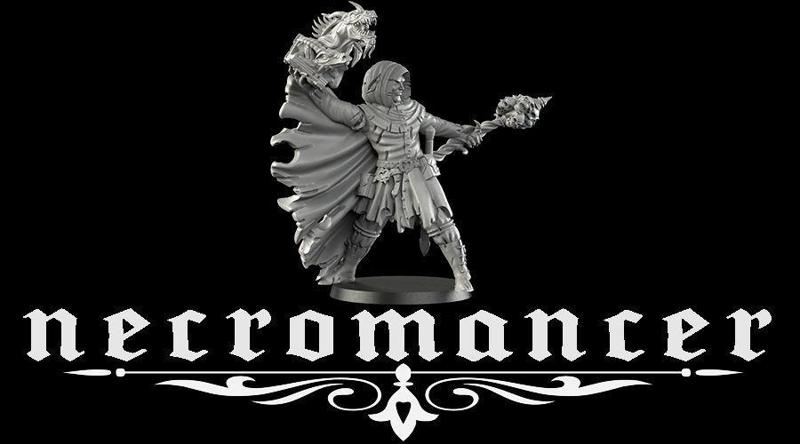 The necromancer logo for