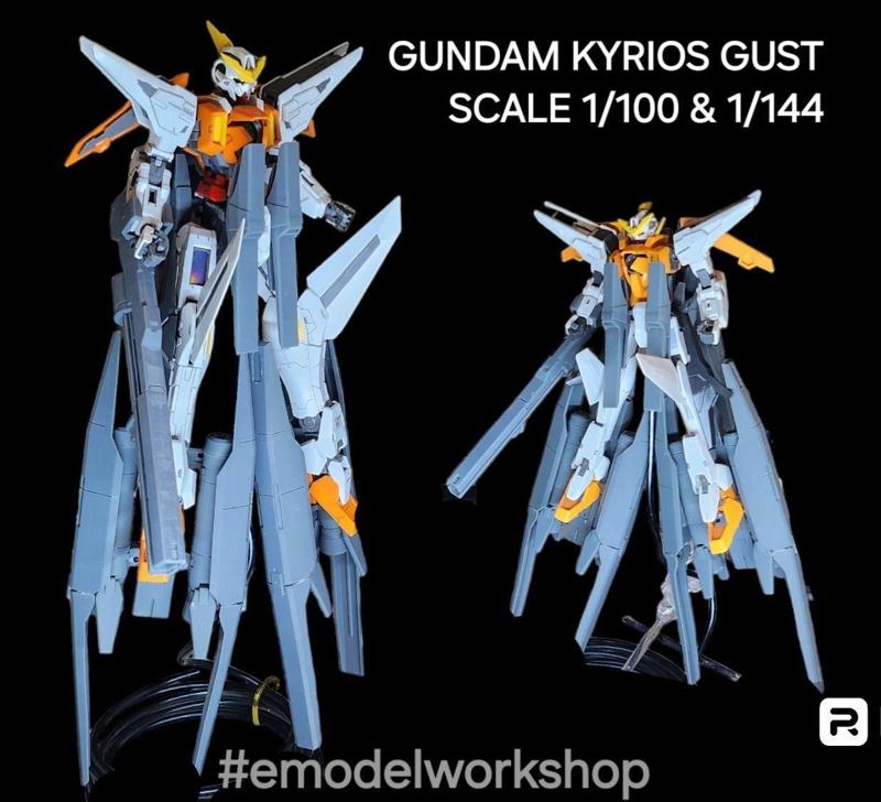 Gundam Kyrios GUST Conversion Kit 1I100 Scale  3D Print Files