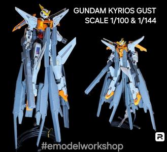 Gundam Kyrios GUST Conversion Kit 1I100 Scale  3D Print Files