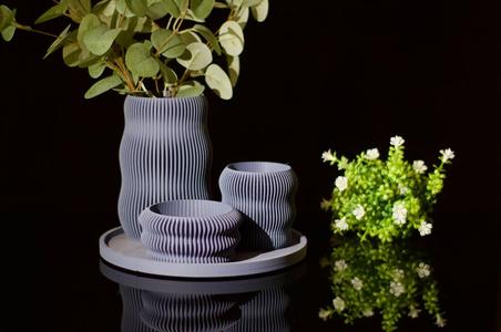 “lines: a set of vases”