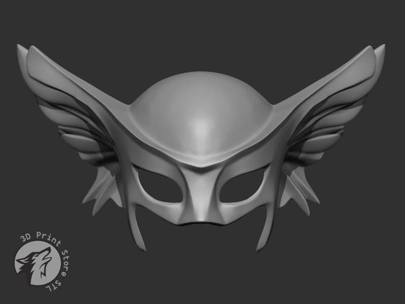 Hawkgirl Helmet From DC Comics – Fan Art