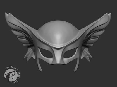 Hawkgirl Helmet From DC Comics – Fan Art