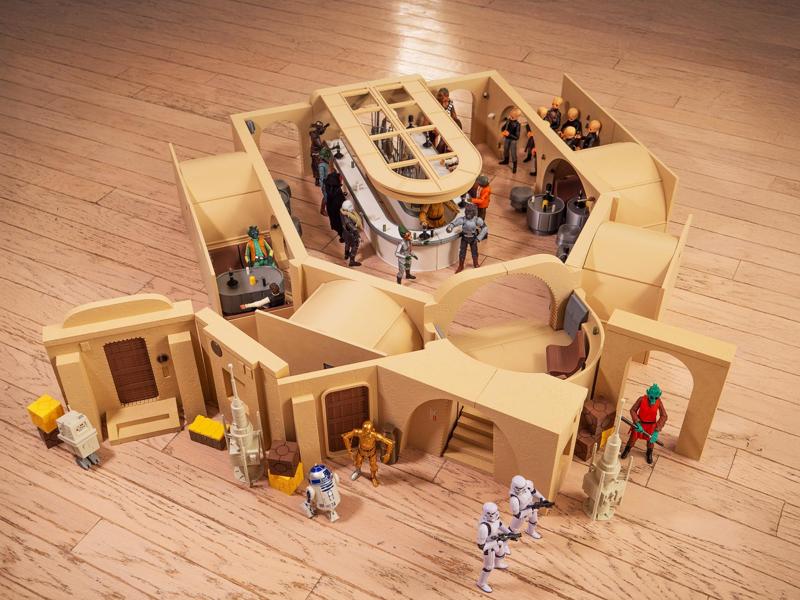 Mos Eisley Cantina – Star Wars Diorama for Black Series & Vintage Collection