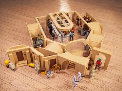 Mos Eisley Cantina – Star Wars Diorama for Black Series & Vintage Collection