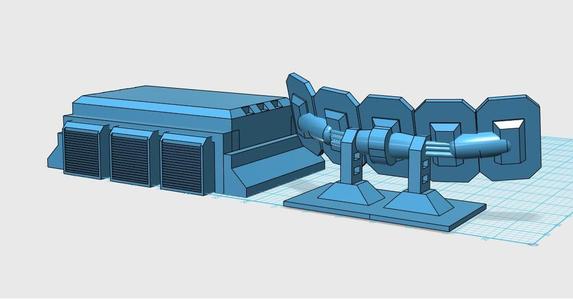 Scifi Radar and Bunker