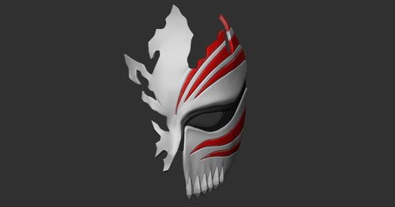 Half Hollow Mask  – Kurosaki Ichigo – Bleach