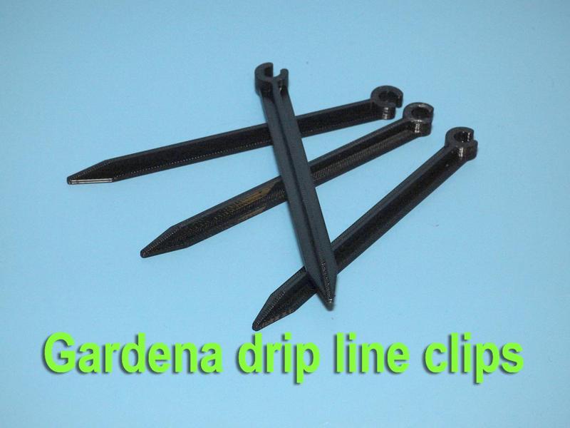 Gardena drip line clips