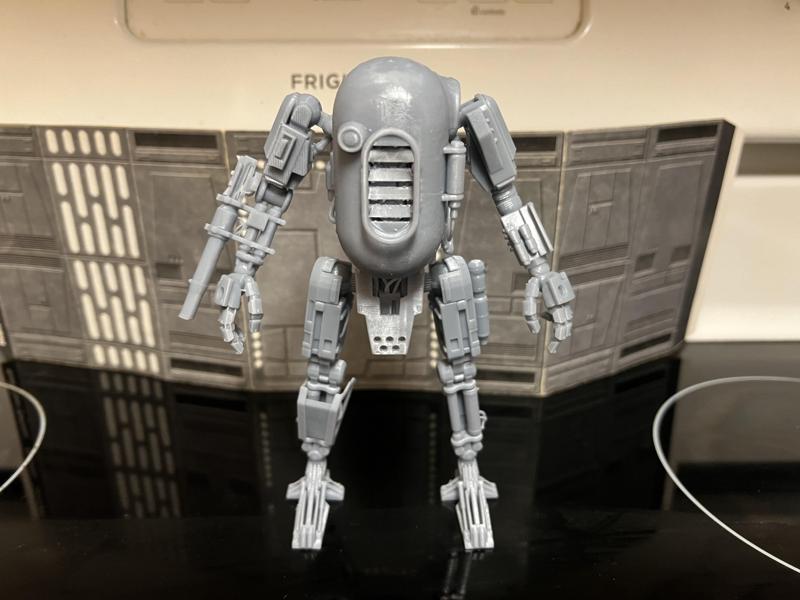 STAR WARS HAXION BROOD BRUTE DROID, VIDEO GAME, VINTAGE CUSTOM UNPRODUCED KENNER, HASBRO ACTION FIGURE, 3.75", 1/18, 5POA