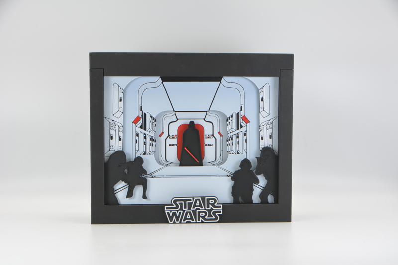 Star Wars Boarding of the Tantive IV Shadow Box
