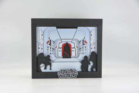 Star Wars Boarding of the Tantive IV Shadow Box