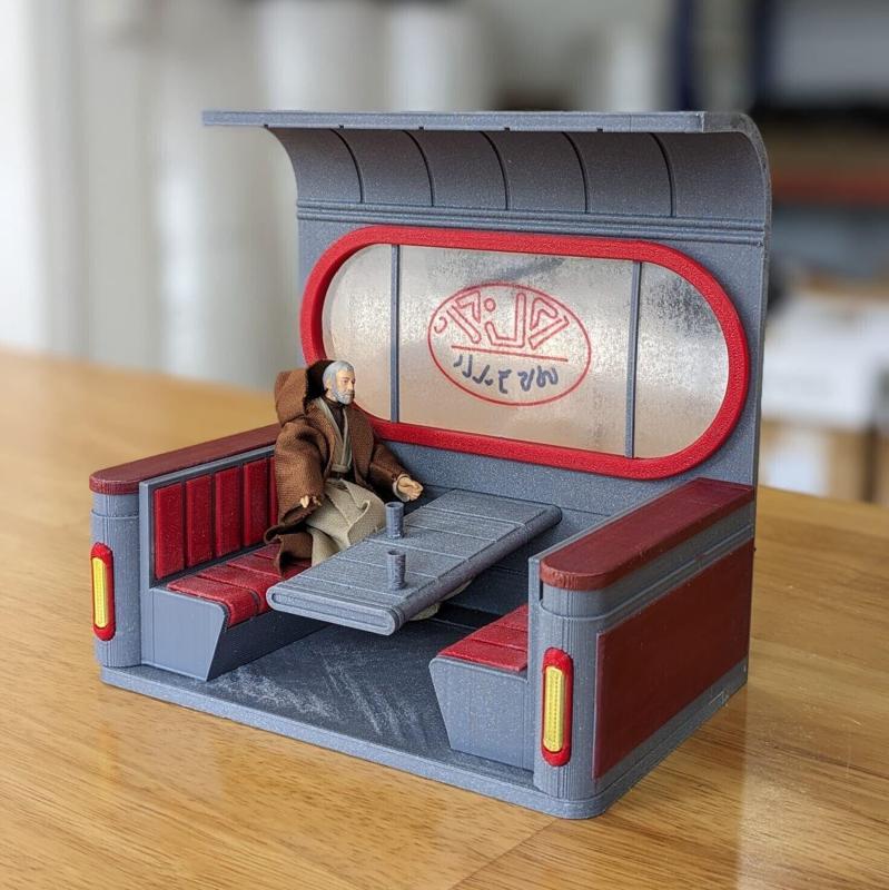 Star Wars Dex’s Diner Diorama for 3.75in (1:18) and 6in (1:12) Figures