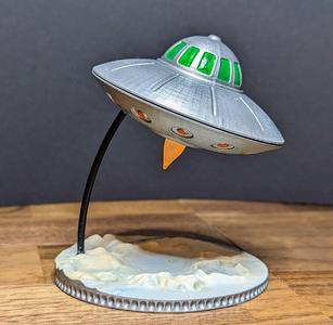 Invasion! The electric tea light UFO
