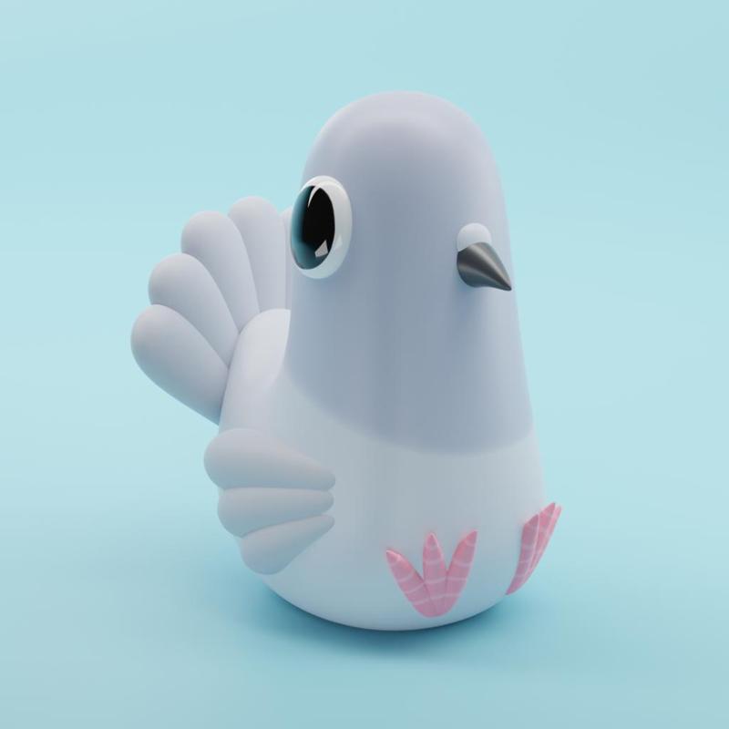 Sitting Pigeon