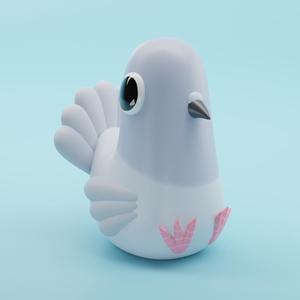 Sitting Pigeon