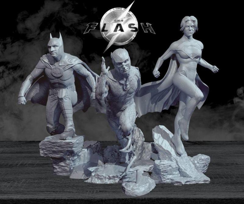 The Complete Flash Diorama 3D Model Collection