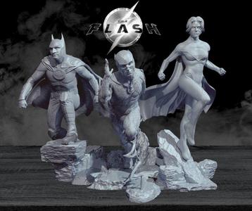 The Complete Flash Diorama 3D Model Collection