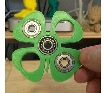 4 Leaf Clover Fidget Spinner