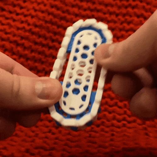 Cycle-Chain Fidget Toy Stress Relief & Kinetic Motion Device - 3 Sizes!