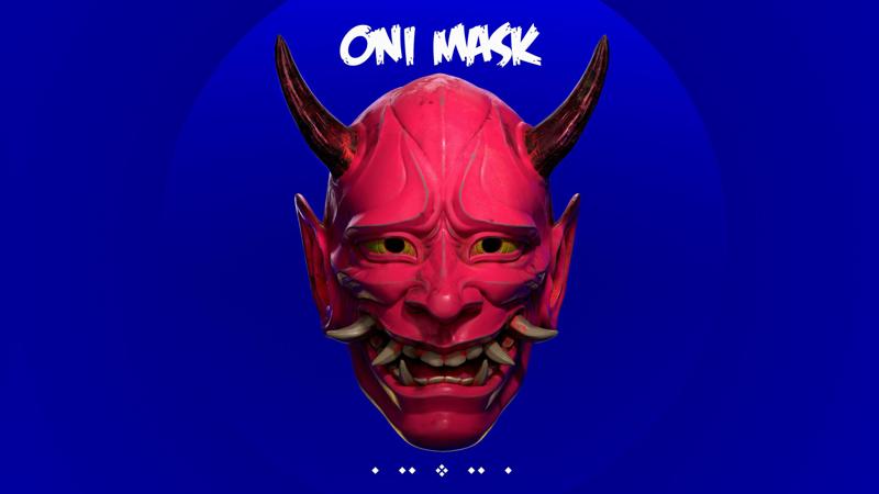 Japan Oni Mask Cosplay