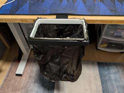 Table or Counter garbage bag holder
