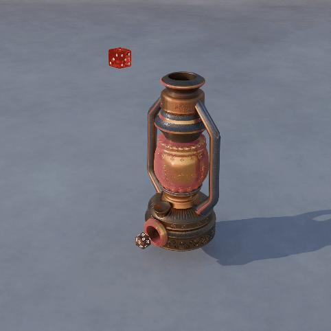 Lamp Dice Tower