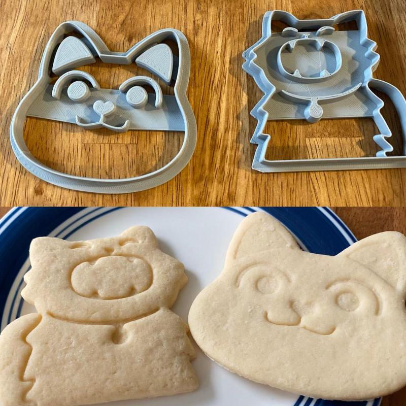 Cat Cookie cutters