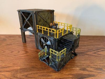 Sci-fi modular stairs for tabletop gaming