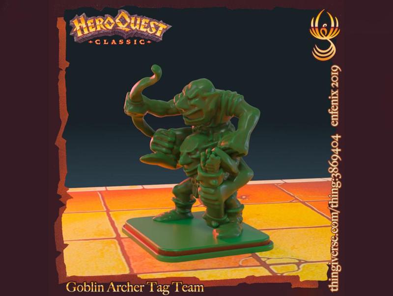 HeroQuest – Goblin Archer Tag Team