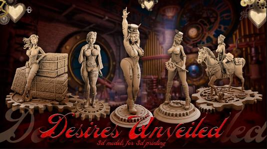 Desires Unvelied  3D Model Collection