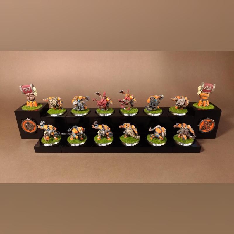 Blood Bowl display platform