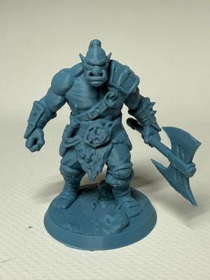 Orc warrior for Dungeons and Dragons game DND(resin or FDM)   