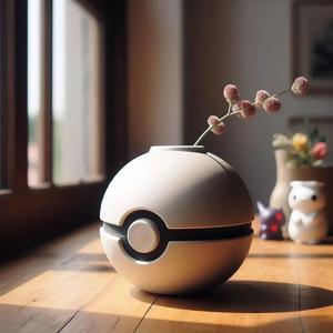 Pokeball inspired Vase