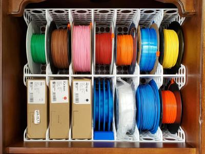 Stacking Vertical Filament Storage