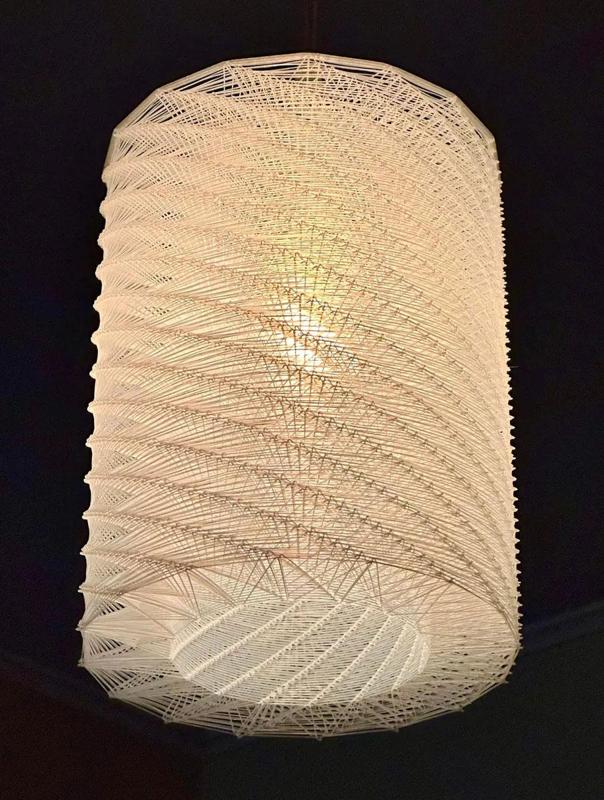 Orbital Structural Print In Place Lamp