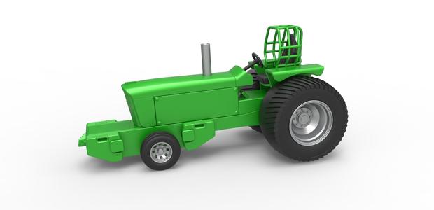 Pulling Tractor Pro Stock Scale 1 to 25