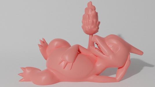 CHARMELEON LYING (PART OF THE CHARMELEONPACK, AND CHAREVOPACK, READ DESCRIPTION)