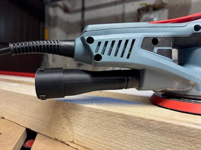 OsVac auf FANZWORK Exzenterschleifer 150 Adapter