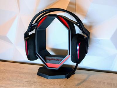 Futuristic Gaming Headset & Controller Stand