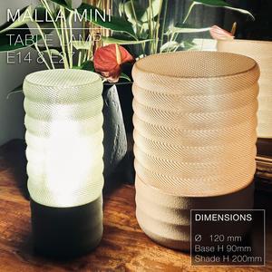 MALLA MINI  |  Woven Table Lamp E14/26/27